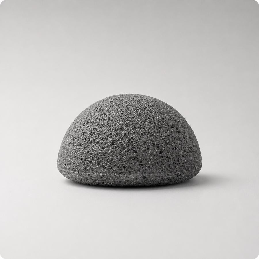 Konjac Charcoal Hubka